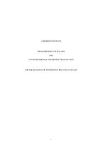 Income tax in the United States / Tax treaty / Taxation in the United States / Article One of the United States Constitution / Contract / International relations / Government / Freedom of information legislation / International taxation / Contract law / Law