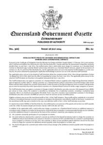 [555]  Queensland Government Gazette Extraordinary PUBLISHED BY AUTHORITY Vol. 366]