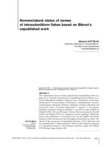 Author citation / Zoology / Biology / Colubrids / Gabriel Bibron / International Code of Zoological Nomenclature