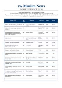 Microsoft Word - books.doc