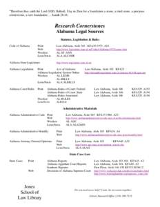 Microsoft Word - Jones Alabama Resources.doc