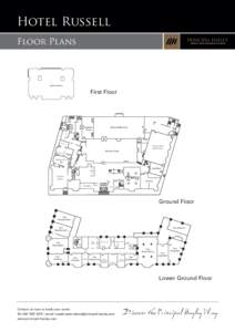 Hotel Russell Floor Plans