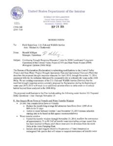 Transfer Window Letter to USFWS[removed]