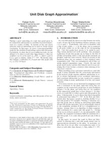 Graph / Connectivity / Topology / Graph coloring / Petersen graph / Planar separator theorem / Graph theory / NP-complete problems / Unit disk graph