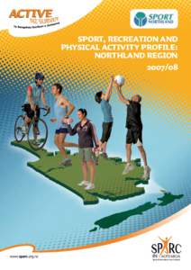 Sport, Recreation and Physical Activity Profile: Northland Region