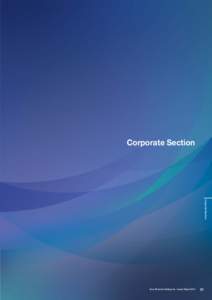 Corporate Section  Corporate Section Sony Financial Holdings Inc. Annual Report 2015