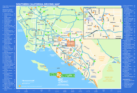 SOUTHERN CALIFORNIA DRIVING MAP[removed]Sunset Blvd.