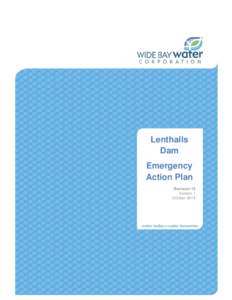 Microsoft Word - Lenthalls Dam Emergency Action Plan - reviewed Oct 2014