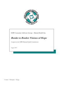 Recovery approach / Mental disorder / Community mental health service / National Mental Health Anti-Stigma Campaign / Youth health / Psychiatry / Mental health / Health