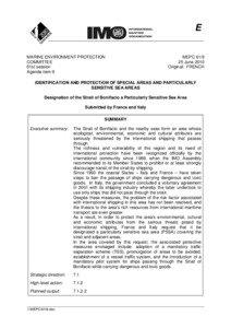 Sea turtles / Lavezzi Islands / Strait of Bonifacio / Loggerhead sea turtle / Specially Protected Areas of Mediterranean Importance / Mediterranean Sea / Barcelona Convention / Marine protected area / Posidonia / Environment / Earth / Conservation