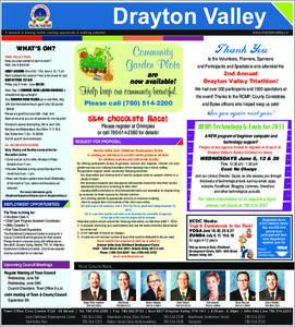 Drayton Valley  EDC www.draytonvalley.ca