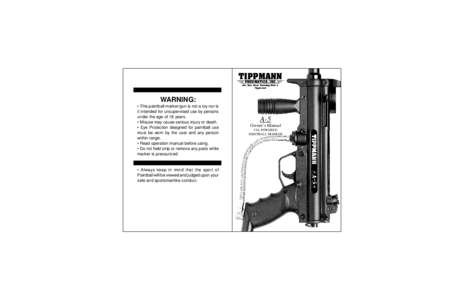 TIPPMANN PNEUMATICS, INC. Get Y our Hear ound ing Wit