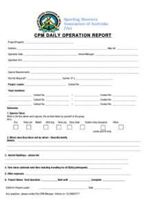 Microsoft Word - CPM DAILY OPERATION REPORT _2_.doc