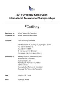 The 9th Gyeongju Korea Open