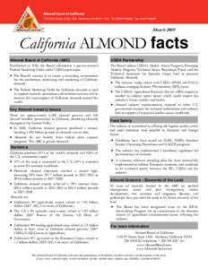 Microsoft Word[removed]CA Almond Facts.doc