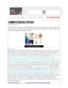 MomTrends.com June 5, FULL ARTICLE