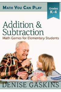 Math You Can Play 2  Addition & Subtraction Math Games for Elementary Students Kindergarten to Fourth Grade