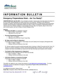 Microsoft Word[removed]Emergency Preparedness Week