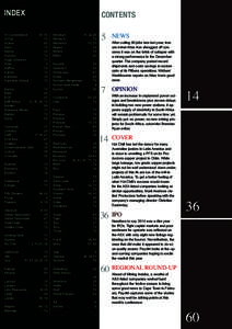 INDEX  CONTENTS A1 Consolidated 	 A-Cap