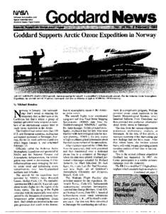 N/\51\ National Aeronautics and Space Administration Goddard Space Flight Center  Goddard News