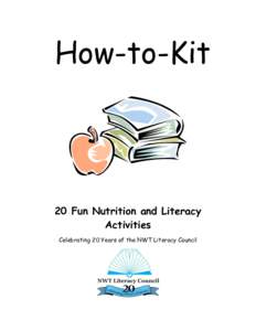 How to Kit - 20 Fun Nutrition and Literacy Activities