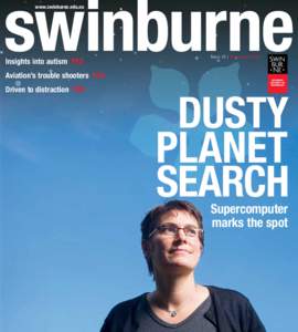 www.swinburne.edu.au  Insights into autism P12 Issue 11 | November 2010