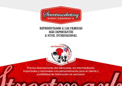 Precios directamente del fabricante, sin intermediarios. Importados y nacionales con personalización para el cliente y posibilidad de fabricación en exclusiva. ROPA TÉCNICA