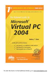 To order this book or to ﬁnd additional details, go to www.rationalpress.com  PUBLISHED BY Rational Press - An imprint of the Mann Publishing Group 208 Post Road, Suite 102 Greenland, NH 03840, USA