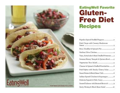 EatingWell Favorite  GlutenFree Diet Recipes  Paprika-Spiced Stuffed Peppers..........................2