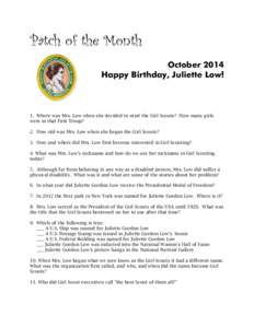 Microsoft Word - Oct 2014 patch quiz.docx