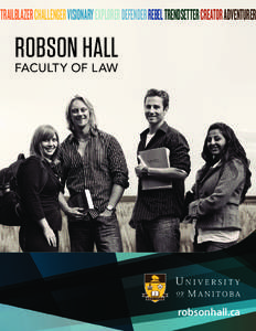 Law school / Master of Laws / Academia / Higher education / Robson Hall / University of Manitoba / Education