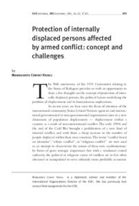 RICR Septembre IRRC September 2001 Vol. 83 No[removed]Protection of internally displaced persons affected