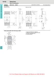 Dimensions Size 4: accessories NZM4-XAS…, NZM12 Moeller HPL0211