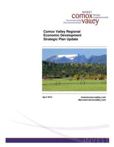 Microsoft Word - Comox Valley Regional ED Strategic Plan Appendix A only.docx