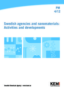PM 4/12 Swedish agencies and nanomaterials: Activities and developments