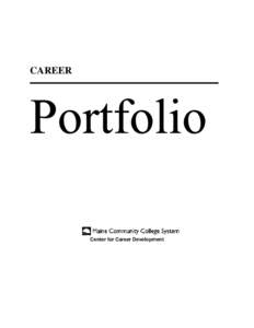 Microsoft Word - Career_portfolio-2004.doc