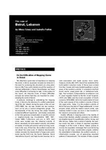 Lebanese Civil War / Beirut / Crusades / Lebanon / Bourj Hammoud / Green Line / Slum / Beirut Central District / Armenians in Lebanon / Asia / Fertile Crescent / Israeli–Lebanese conflict