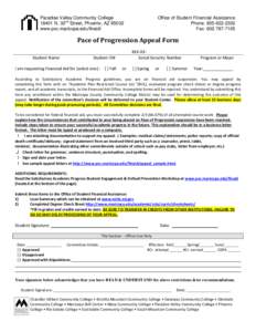 Paradise Valley Community College[removed]N. 32nd Street, Phoenix, AZ[removed]www.pvc.maricopa.edu/finaid/ Office of Student Financial Assistance Phone: [removed]