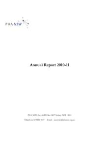 Microsoft Word - Annual Report[removed]doc
