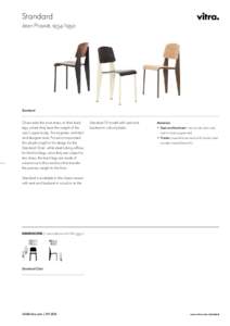 Sissy bar / Chairs / Backrest / Jean Prouvé