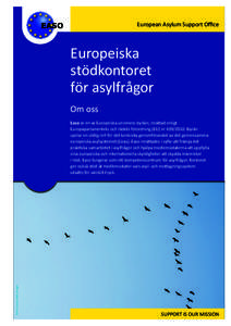 European Asylum Support Office  EASO Europeiska stödkontoret