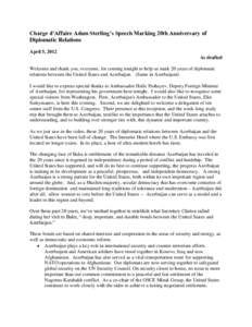 Hafiz Pashayev / Azerbaijan / Elin Suleymanov / Azerbaijan–Belarus relations / Azerbaijan–Iran relations / Asia / International relations / Azerbaijan–United States relations