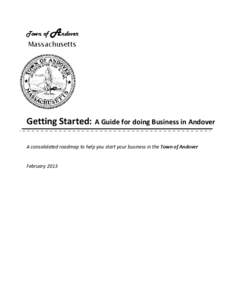 Microsoft Word - Getting Started A Guide for doing Business in Andover Version Feb 13.docx