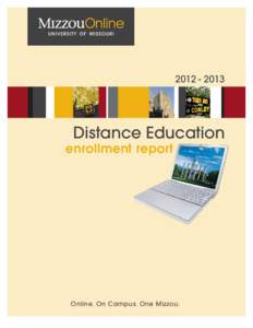 [removed]Distance Education enrollment report