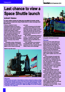 Human spaceflight / Space Shuttle program / Edwards Air Force Base / Space Shuttle / STS-132 / Mobile Launcher Platform / STS-135 / Spaceflight / Spacecraft / Manned spacecraft