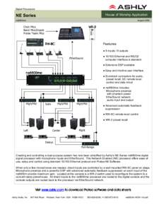 Electronic engineering / Phantom power / Electronics / Waves / Yamaha M7CL / Audio engineering / EtherSound / Ashly Audio