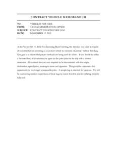 Microsoft Word - Contract Vehicle Memo