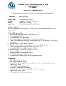 North Central Association of Colleges and Schools / Sioux / Sitting Bull College / Sitting Bull / Fort Yates /  North Dakota / Alcoholism / Geography of North Dakota / North Dakota / American Indian Higher Education Consortium