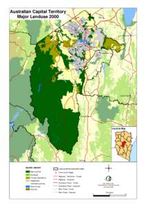 Australian Capital Territory Major Landuse 2000 Hall  Sutton