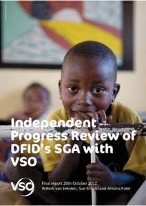 CUSO / International development / Department for International Development / Science / Impact evaluation / Cuso International / CUSO-VSO / Development / Voluntary Service Overseas / Evaluation